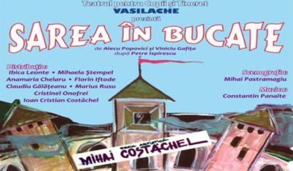 În acest week-end, la Teatrul Vasilache, cei mici pot viziona spectacolul „Sarea în bucate” 