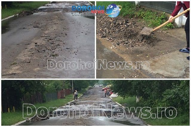 Două gospodării din Dorohoi inundate după o nouă ploaie torențială! Pompierii au intervenit pentru degajarea apei - FOTO