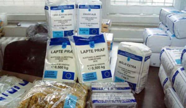 Au sosit ajutoarele alimentare de la UE doar pentru câteva primării din județ. Vezi care!