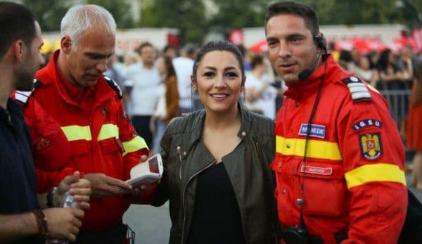 Andra pe mâinile mediciilor. De la concert, pe mâna SMURD!