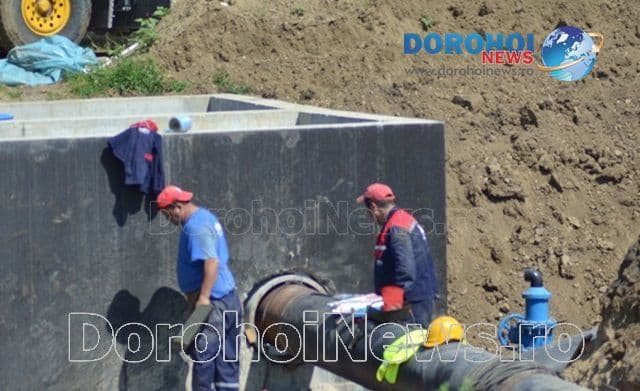Lucrările la conducta de apă de la Leorda sunt în grafic. Vezi când se reia alimentarea cu apă!