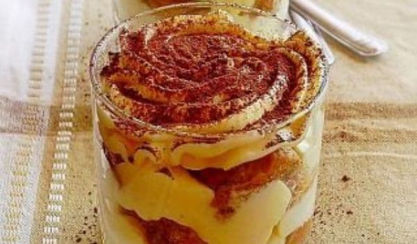 Tiramisu la cană