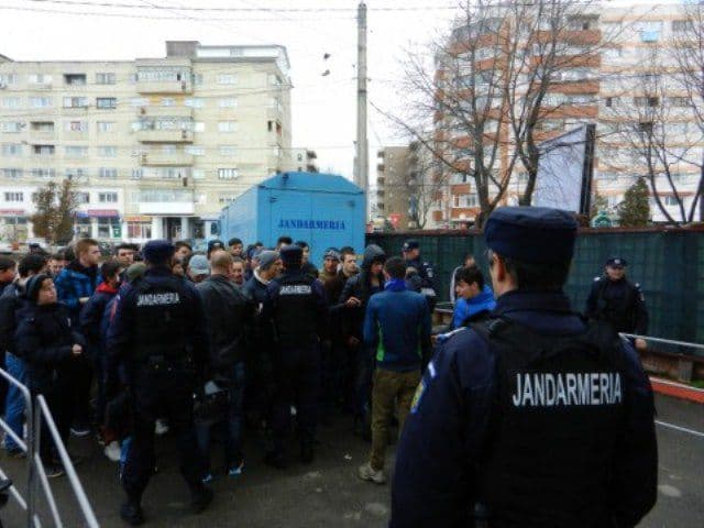 Jandarmii botoșăneni în sprijinul Grupării de Jandarmi Mobile Bacău