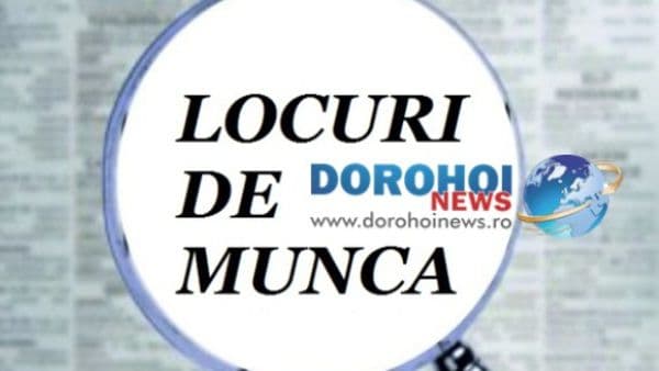 Aproape 400 de locuri de muncă vacante, sunt la dispoziţia şomerilor din judeţul Botoşani, în această săptămână