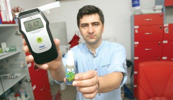 Atenție! Apa de gură şi medicamentele pentru gât ne pot lăsa fără permis!