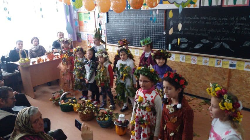 „A venit pe dealuri... toamna” la Școala Profesională „Sfântul Apostol Andrei, Smîrdan - FOTO
