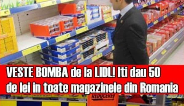 Veste bombă de la LIDL! Îţi dau 50 de lei în toate magazinele