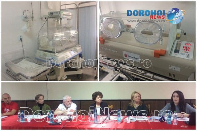 Salvați Copiii a dotat Spitalul Dorohoi cu un incubator de transport de aproape 10.000 de euro - FOTO