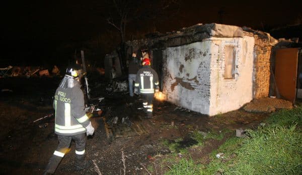 Un imigrant, probabil cetăţean român, decedat într-un incendiu în Roma