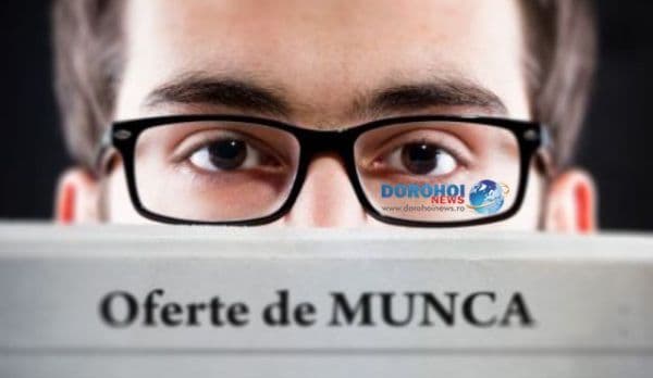 Peste 460 de locuri de muncă disponibile în această săptămână în județul Botoșani. Vezi oferta!