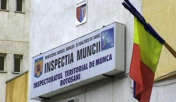 ITM cercetează situația în care o angajată a unei societăți din Botoșani a căzut în timp ce cobora scările la serviciu