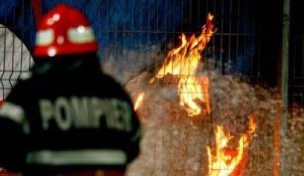 Furaje distruse într-un incendiu, la Vorniceni