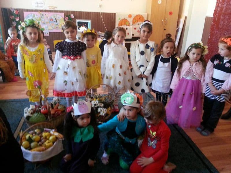 „Toamna harnică și darnică” sărbătorită la Grădinița cu Program Normal „Prichindeii” Brăești - FOTO
