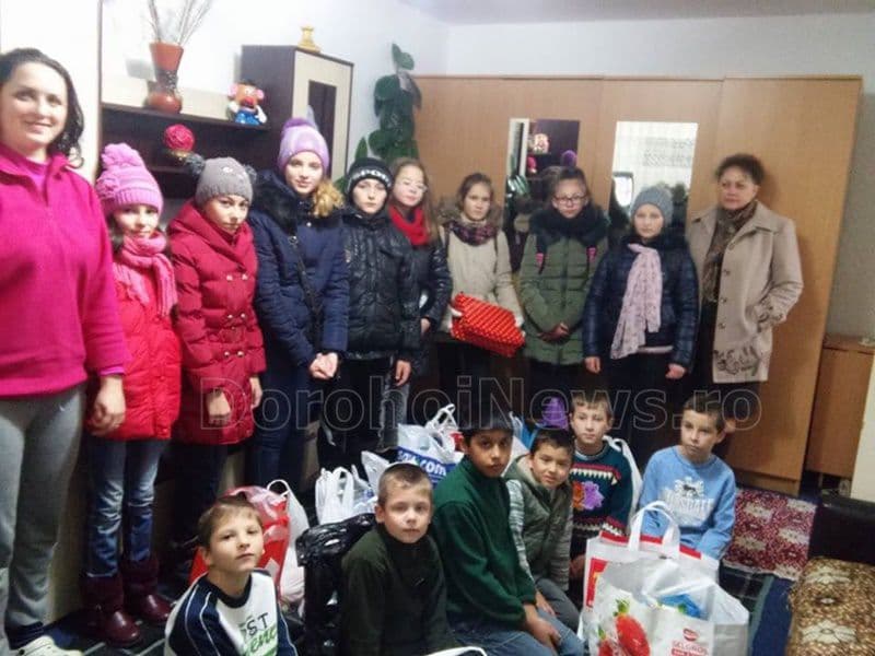 Voluntarii Școlii Gimnaziale „Alexandru Ioan Cuza”, Dorohoi - FOTO