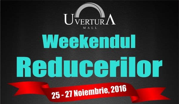 Weekendul Reducerilor la Uvertura Mall! - La brandurile din Uvertura Mall veți găsi oferte de nerefuzat!