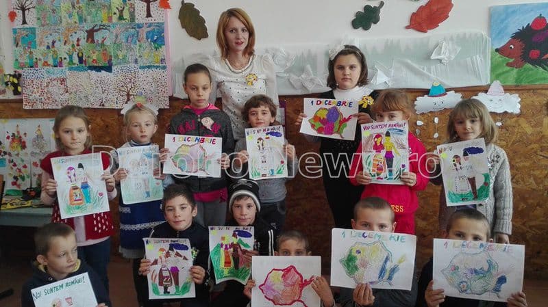 „1 Decembrie - Ziua tuturor românilor” sărbătorită la Şcoala Primară „Ştefan Airinei” Horlăceni - FOTO