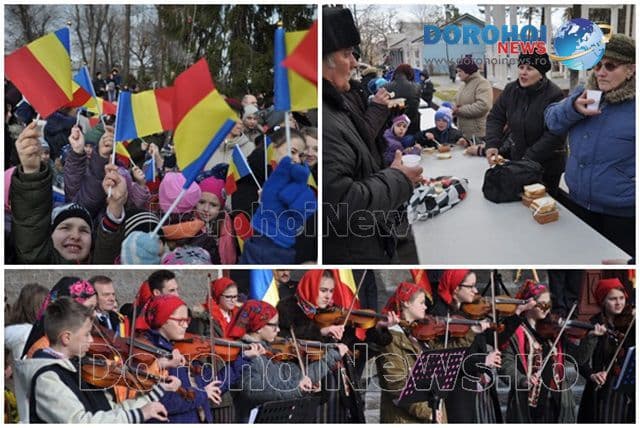 Horă pe muzica Orchestrei „Mugurelul” și mâncare ostășească de 1 Decembrie la Dorohoi - VIDEO/FOTO