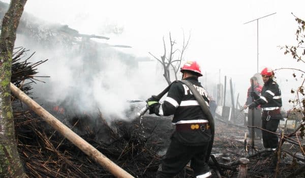 13 incendii în ultimele patru zile în județul Botoșani