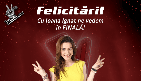 „Vocea României 2016” Botoșăneanca Ioana Ignat, merge în finală!