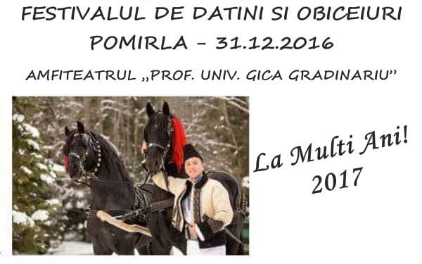 Trupa Heaven, Alexandru Brădățan și un spectaculos foc de artificii la Festivalul de datini și obiceiuri din Pomîrla