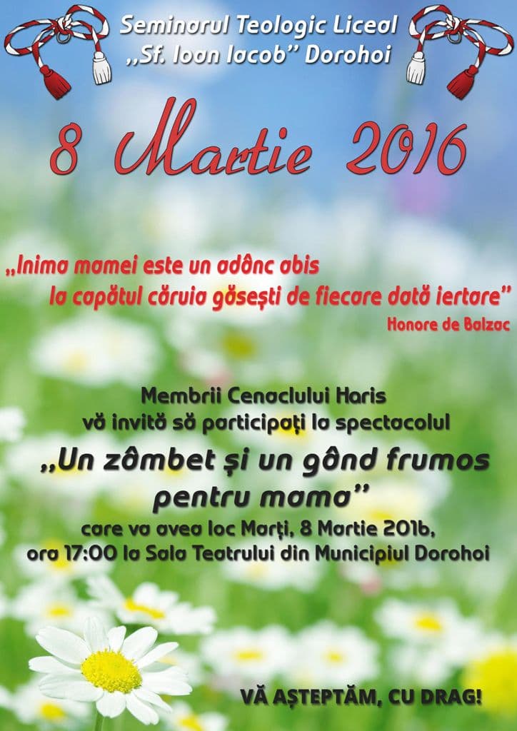 Seminarul Tologic Dorohoi_8 Martie