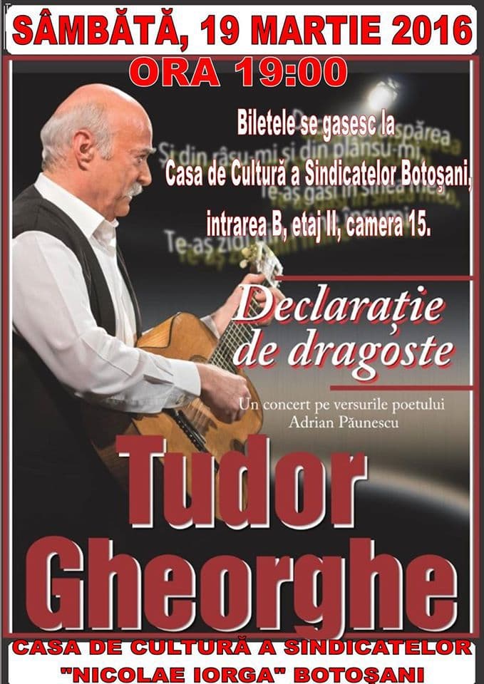 Spectacol Tudor Gheorghe