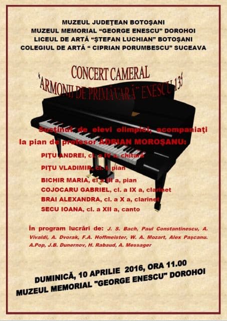 Concert Muzeu Dorohoi