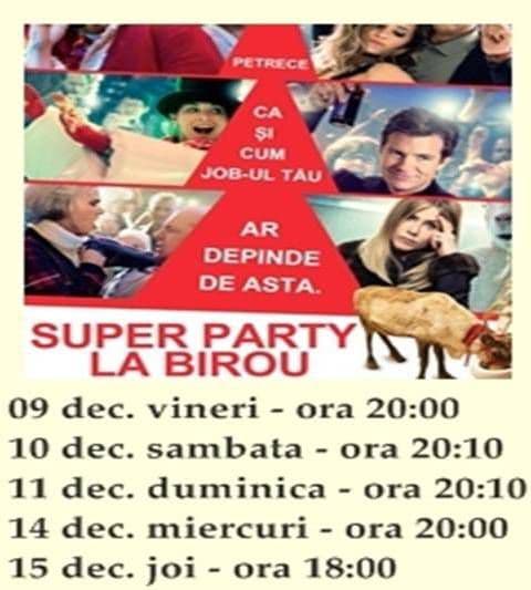 Super party la birou