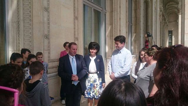 elevi din Hiliseu Horia în vizită la Senat 02