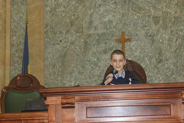 elevi din Hiliseu Horia în vizită la Senat 08