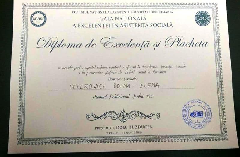 Senatorul Doina Federovici desemnat - POLITICIANUL ANULUI - 2