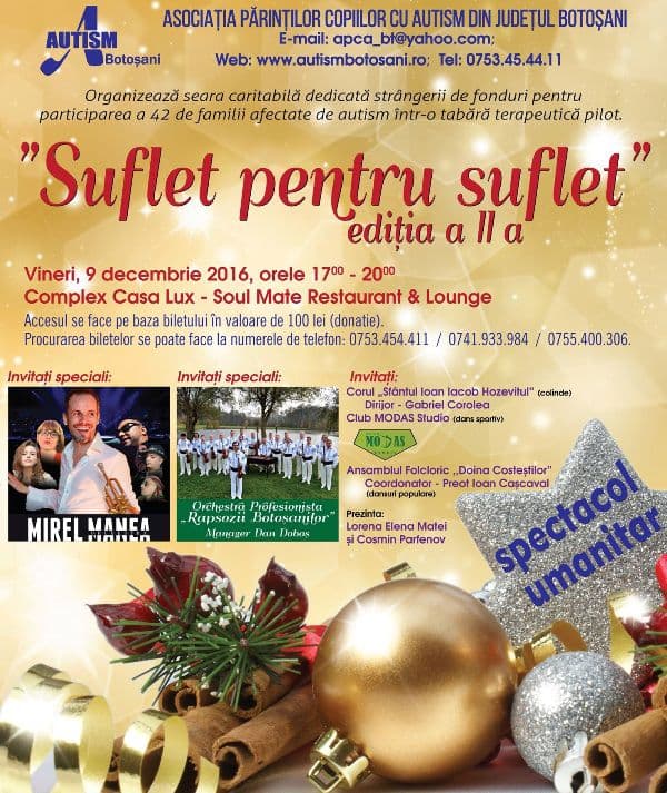afis suflet pentru suflet