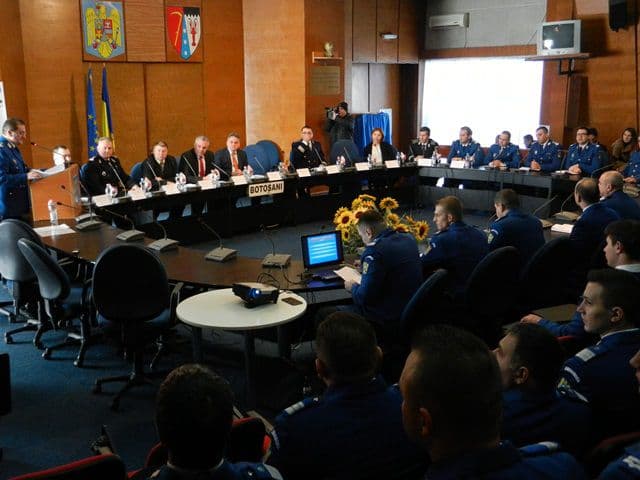Evaluarea activității și rezultatele obținute de Inspectoratul de Jandarmi Județean Botoșani în anul 2016 - FOTO