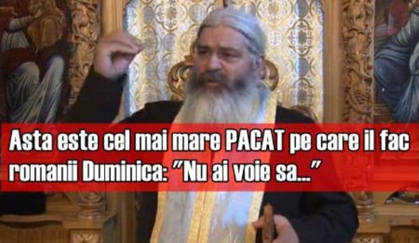 Păcatul cel mai mare pe care îl fac românii duminică, potrivit Bisericii