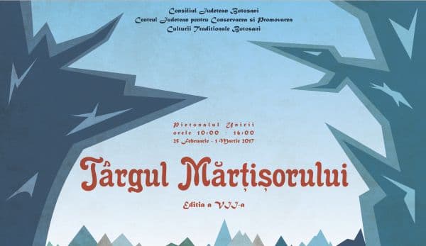Târgul Mărțișorului la Botoșani, între 25 februarie și 1 martie