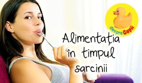 Cele mai bune alimente în timpul sarcinii