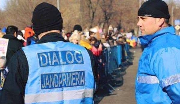 Protest la Leorda, în atenția jandarmilor