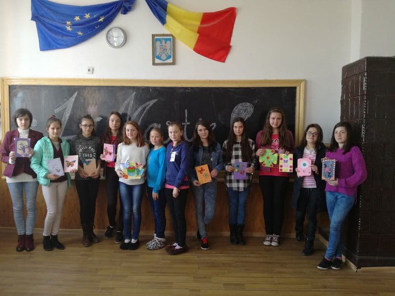 Împreună sărbătorim venirea primăverii! - Școala Gimnazială „Dimitrie Pompeiu” Broscăuți - FOTO