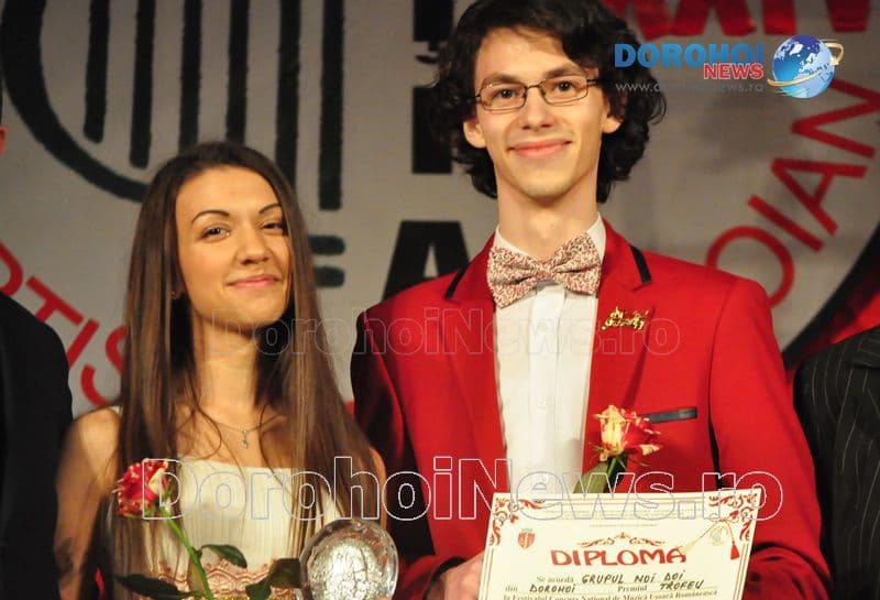 Laura și Andrei, câștigătorii trofeului „Mărţişor Dorohoian” 2017: „Suntem bucuroși și emoționați” - VIDEO