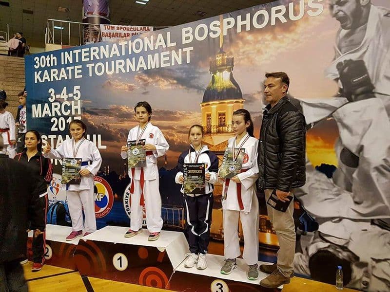 Medalii pentru karatiştii de la Pamphil Center, la Turneul Internațional Bosfor - FOTO