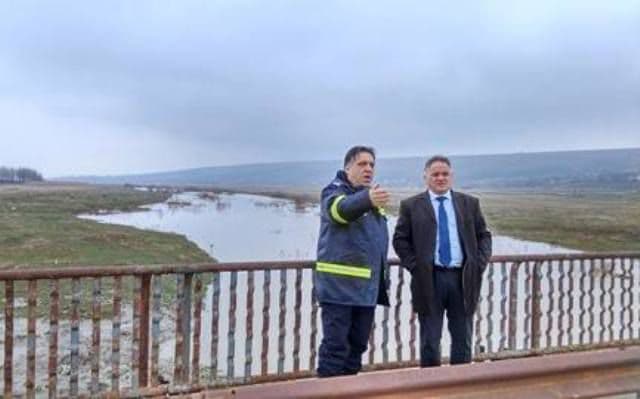 Albia Jijiei inspectată de prefectul Dan Nechifor - FOTO