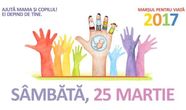 „Marșul pentru viață” la Dorohoi - „Ajută mama și copilul! Ei depind de tine”