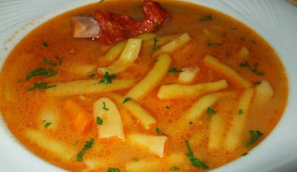 Ciorbă de fasole galbenă
