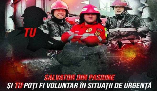 Alege să fii voluntar! Vă aşteptăm alături de noi! „Salvator din pasiune”