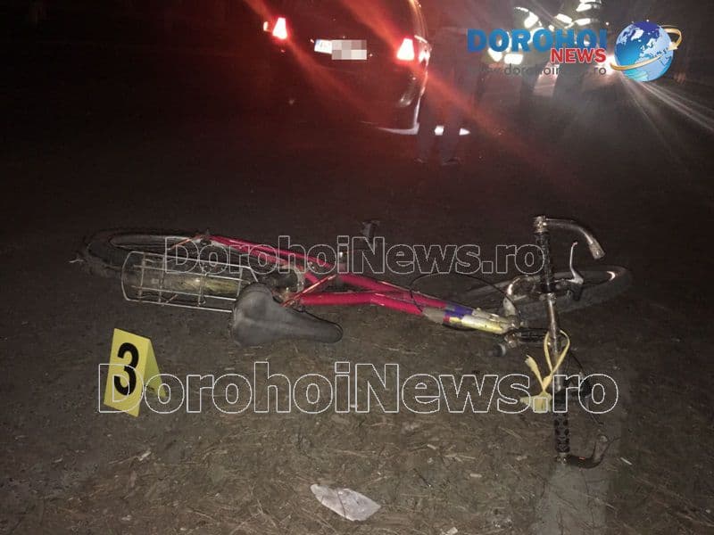 Bărbat în stare de ebrietate, accidentat pe Bulevardul Victoriei din Dorohoi - FOTO