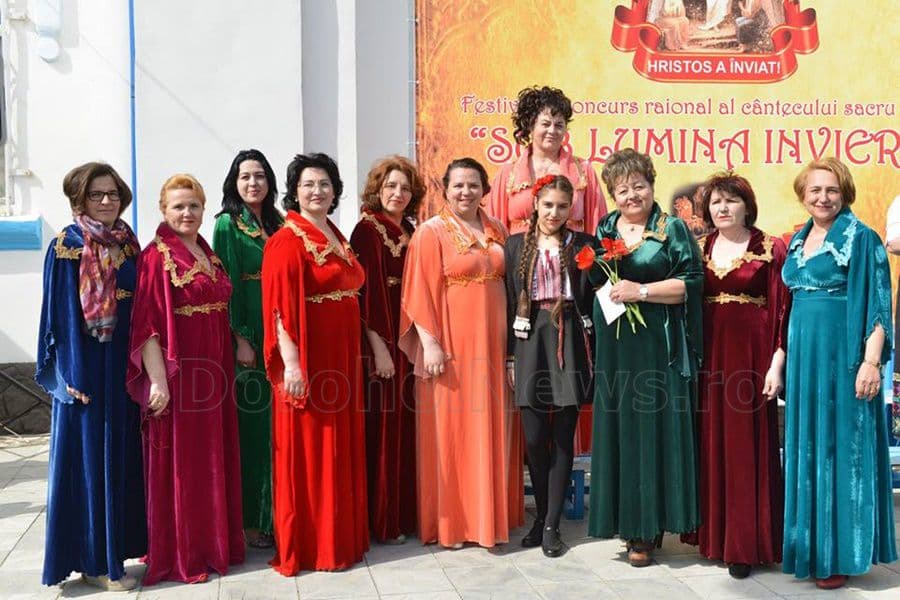 Corul „George Enescu” Dorohoi - oaspeți în Republica Moldova și pe plaiuri ieșene la Boureni - FOTO