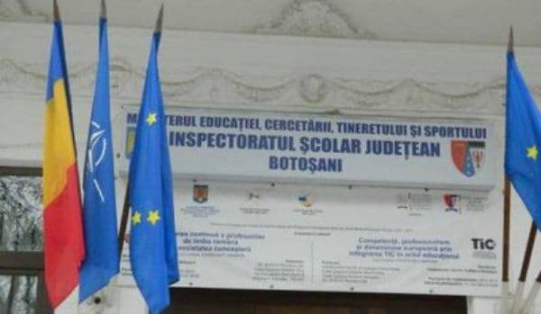 IȘJ Botoșani scoate la concurs postul de inspector şcolar general adjunct