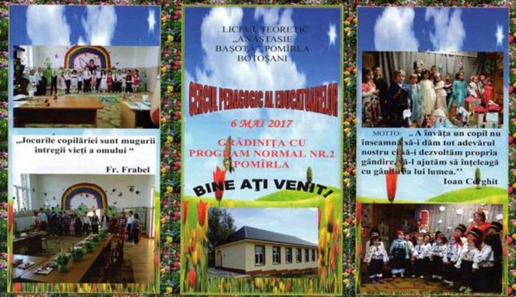 Cerc Pedagogic al educatoarelor din Centrul metodic nr. 11 găzduit de Grădiniţa Nr.2 Pomȋrla - FOTO