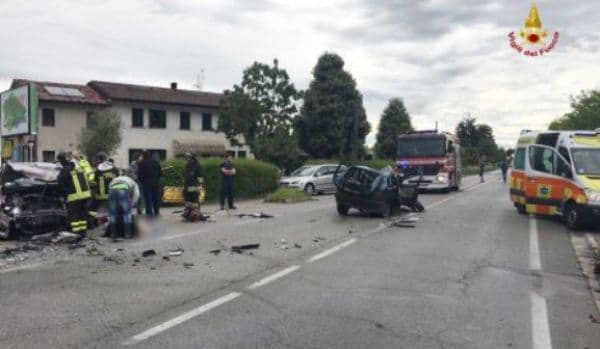 Accident grav în Italia: patru români au fost răniți! Unul dintre autovehicule a luat foc