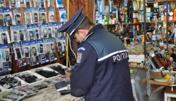Amenzi usturătoare aplicate de oamenii legii după o razie pe linia prevenirii şi combaterii actelor ilicite de comerţ